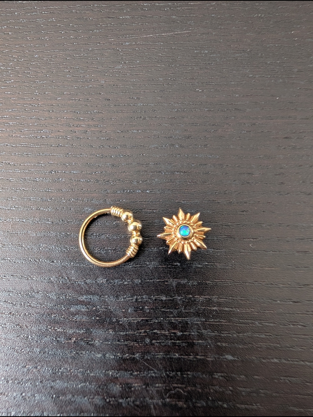 Genuine BVLA Jewelry - Compass end and Myla ring. Solid 14k Gold!